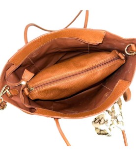 Bolso Tote Lazo - Camel