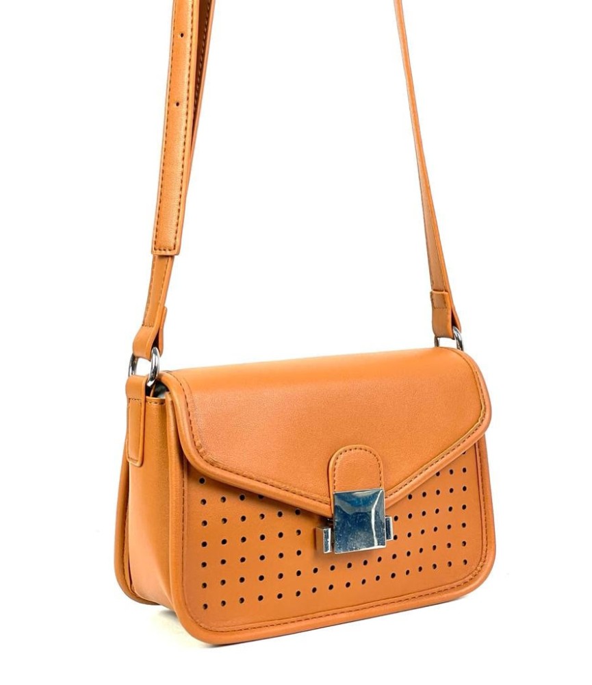 Bandolera satchel - Camel