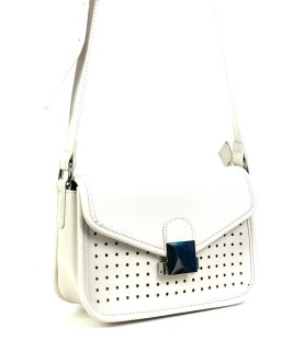 Bandolera satchel - Blanco